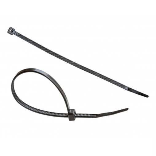 Zwarte tie-wrap